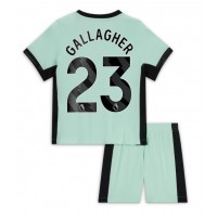 Chelsea Conor Gallagher #23 Tredje Tröja Barn 2023-24 Kortärmad (+ Korta byxor)
